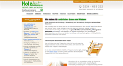 Desktop Screenshot of holzart-bochum.de